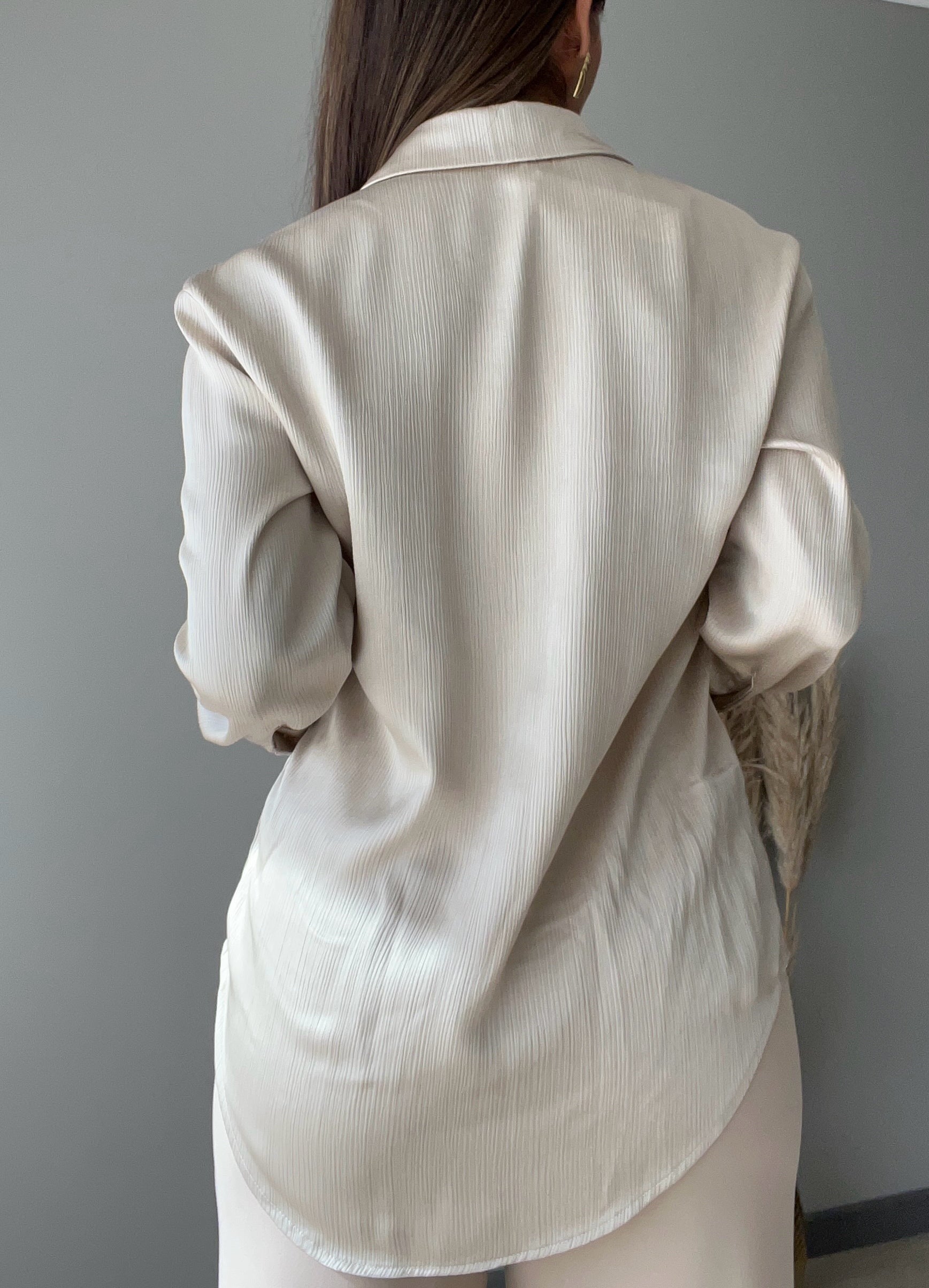 Blusa satinada Javiera