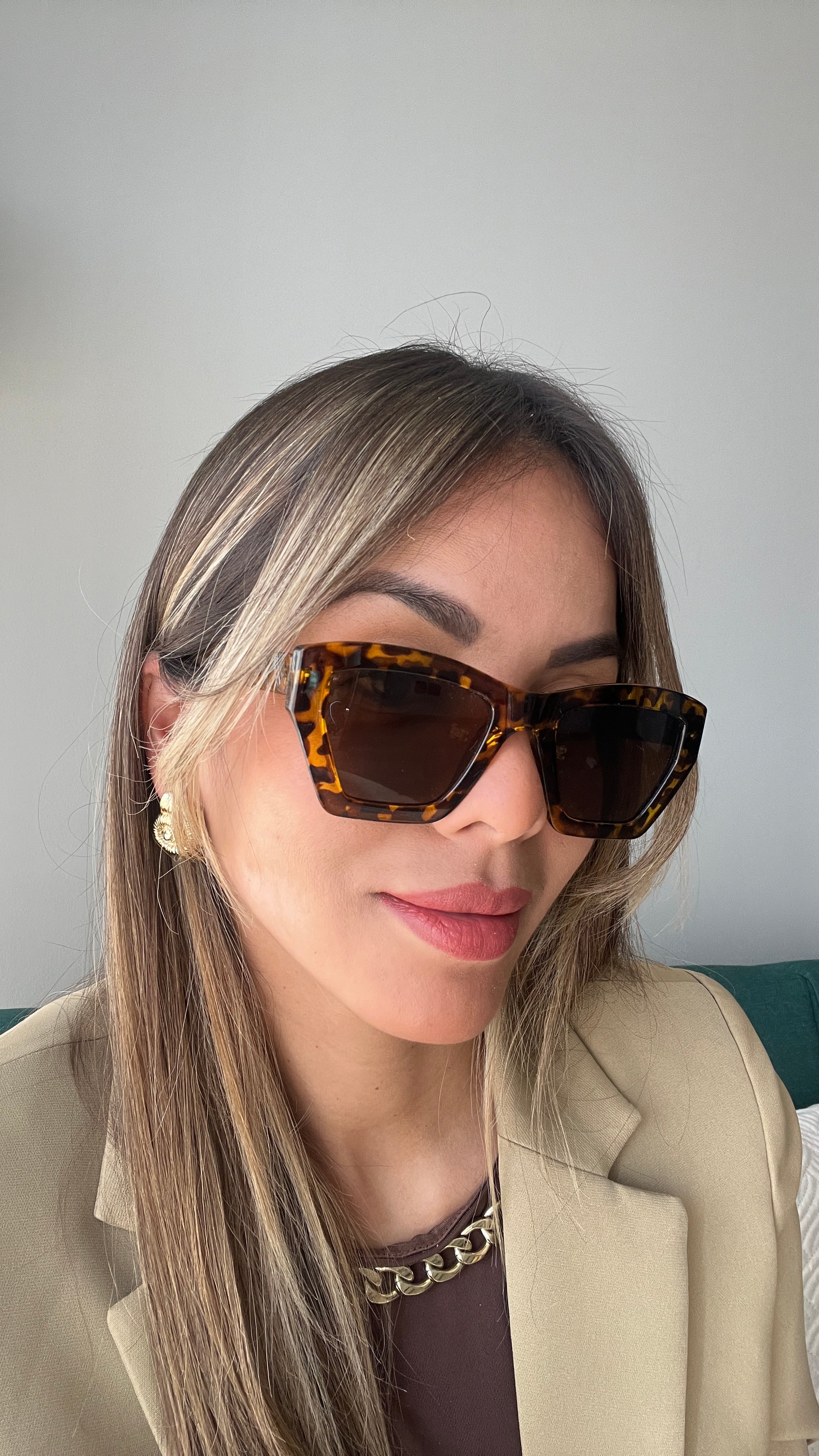 Lentes Carey Oversize