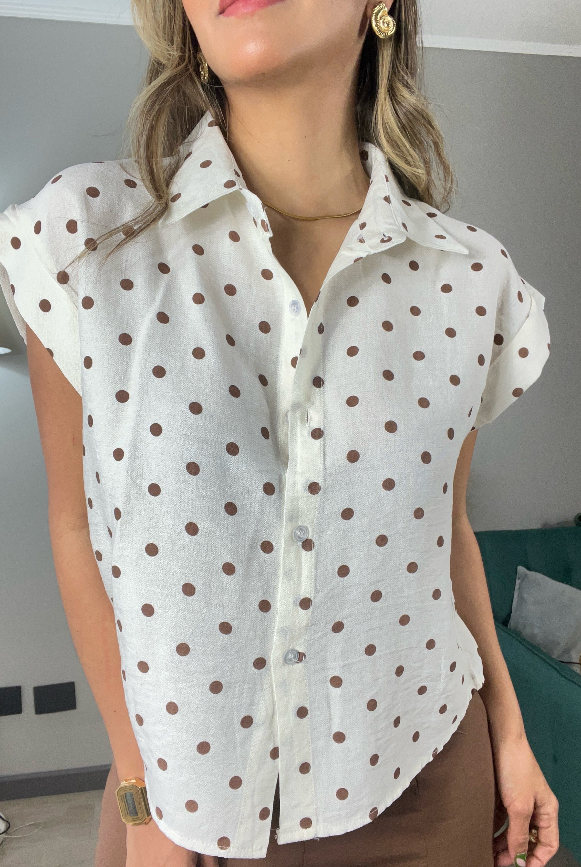 Blusa Polka chic