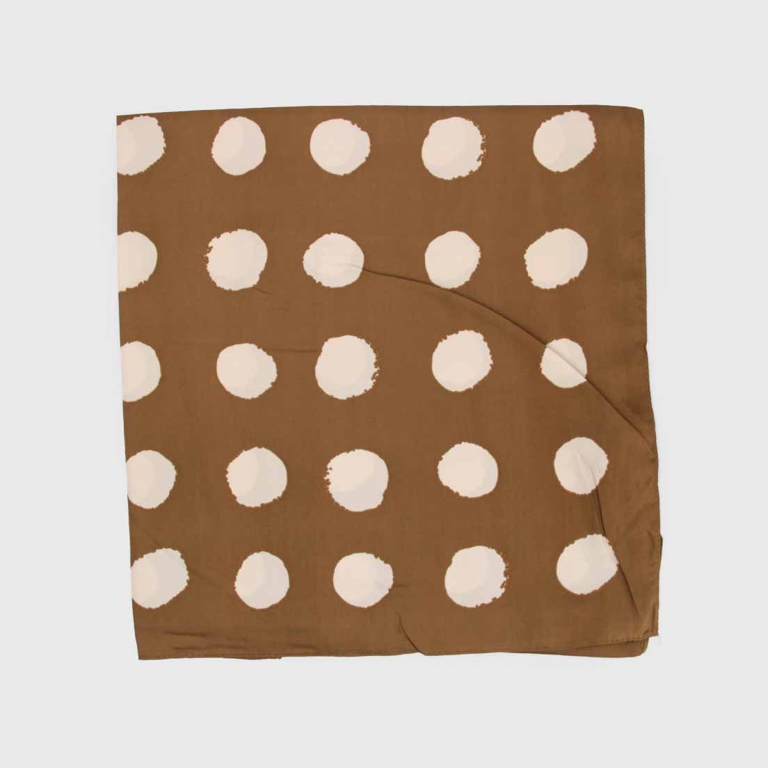 Pañuelo Polka Dots Marrón (PACK 2 X $13.000)