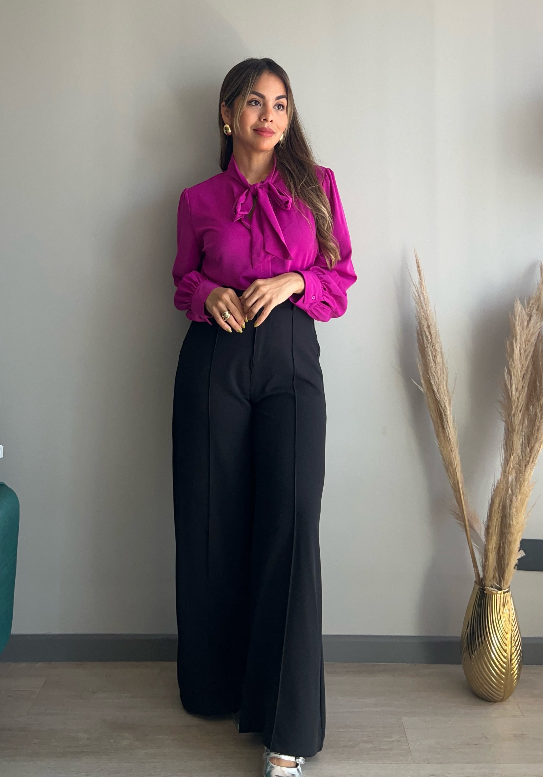 Blusa Lazo Queen Magenta