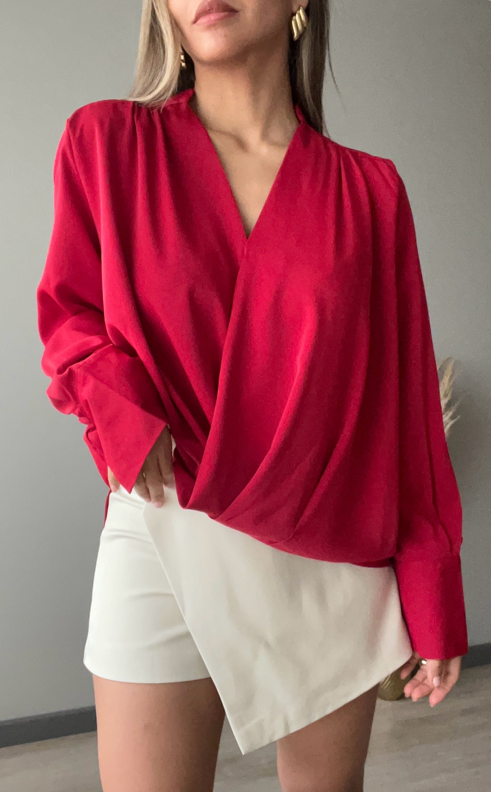 Blusa cruzada Ponce