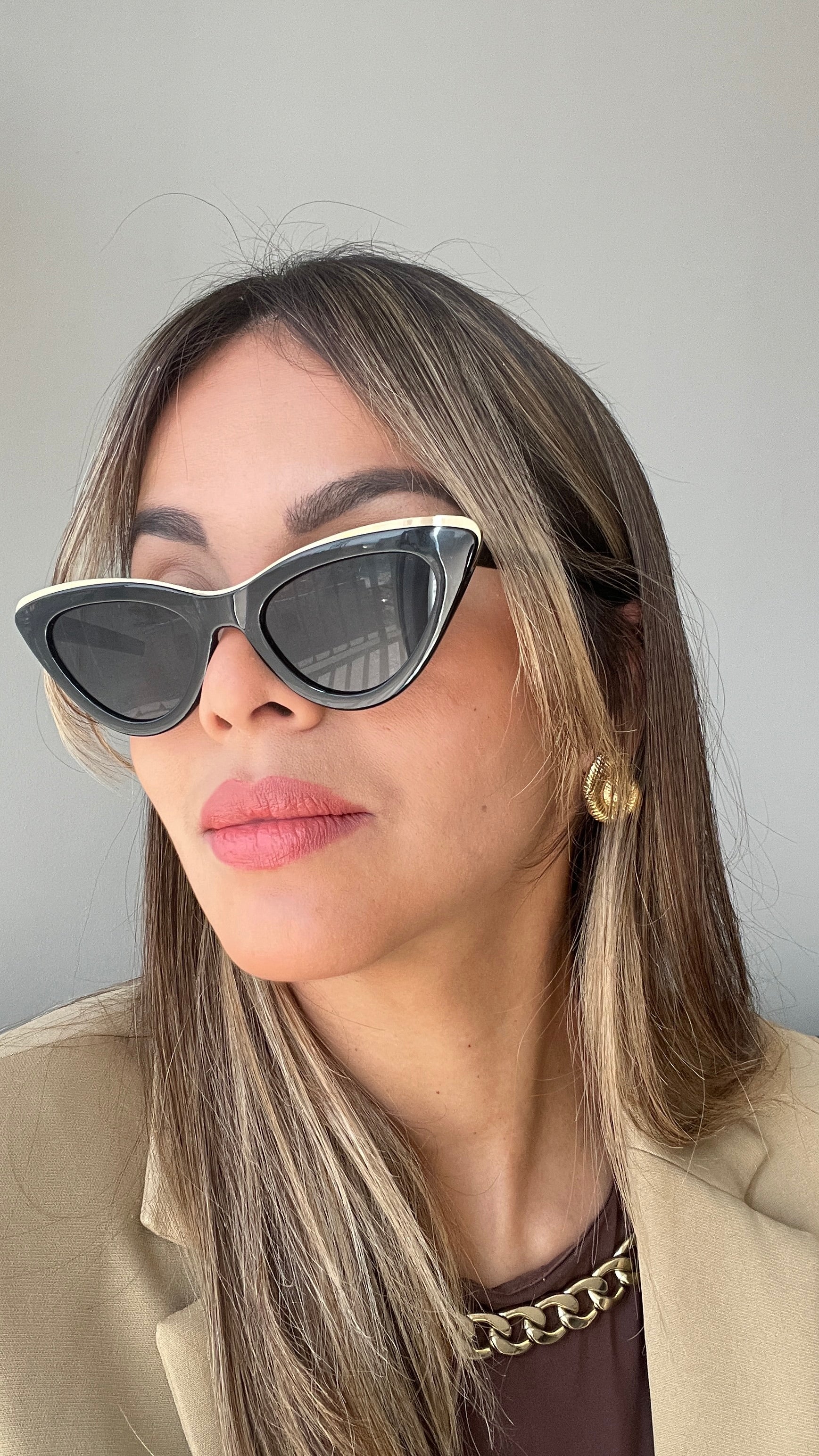 Lentes Cat Eye Black