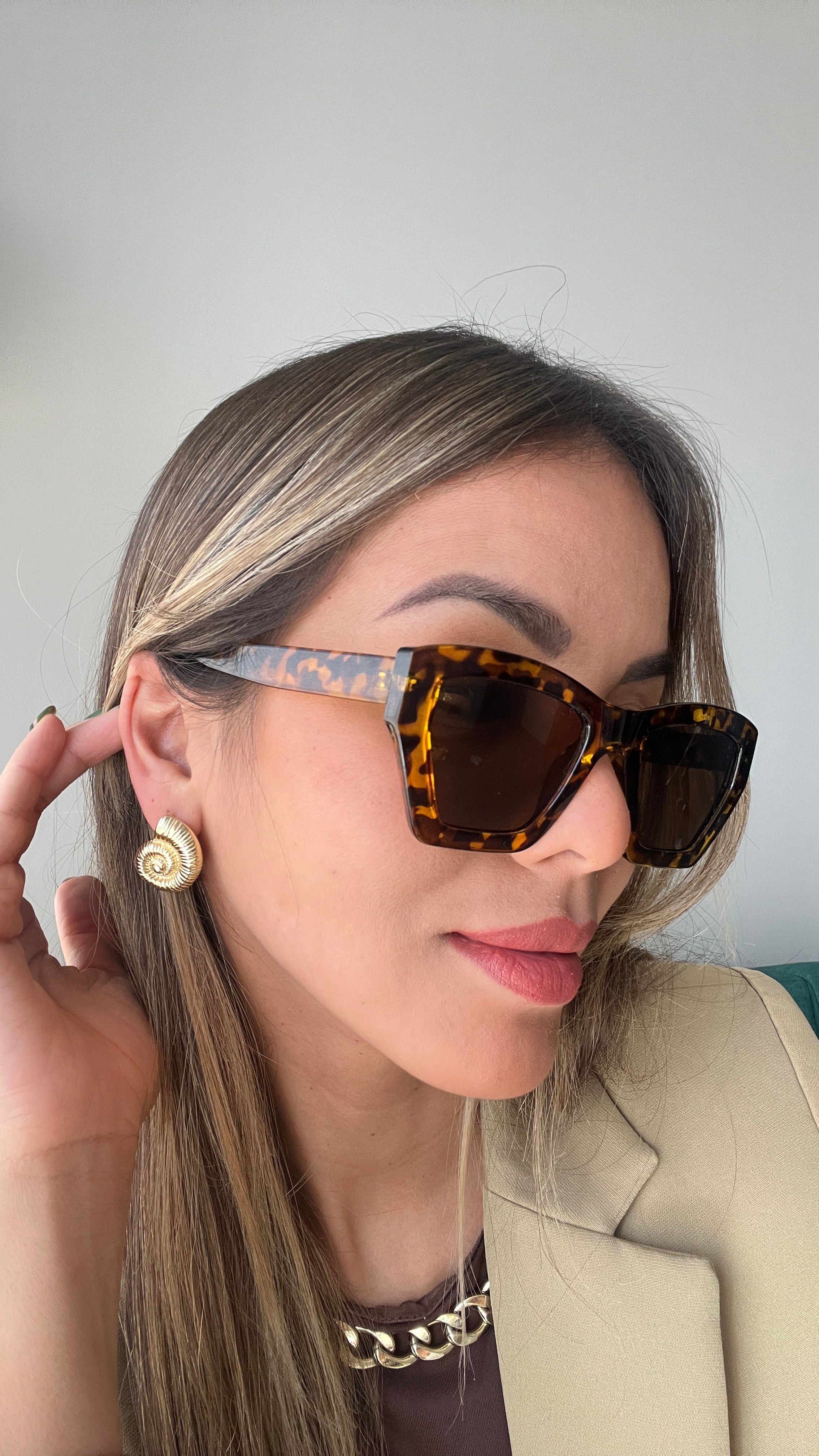 Lentes Carey Oversize