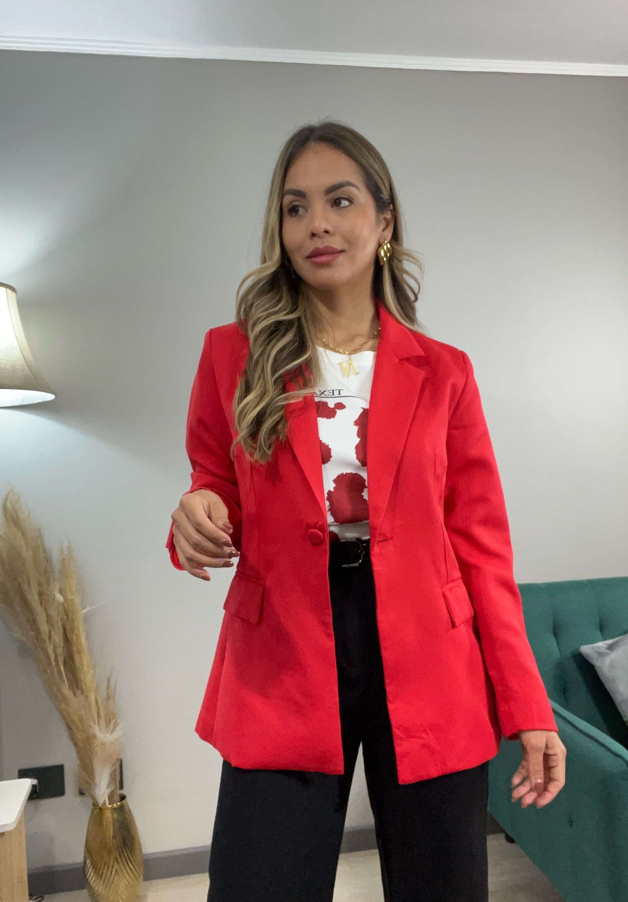 Blazer rojo Savage