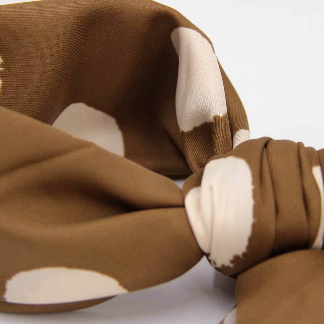 Pañuelo Polka Dots Marrón (PACK 2 X $13.000)