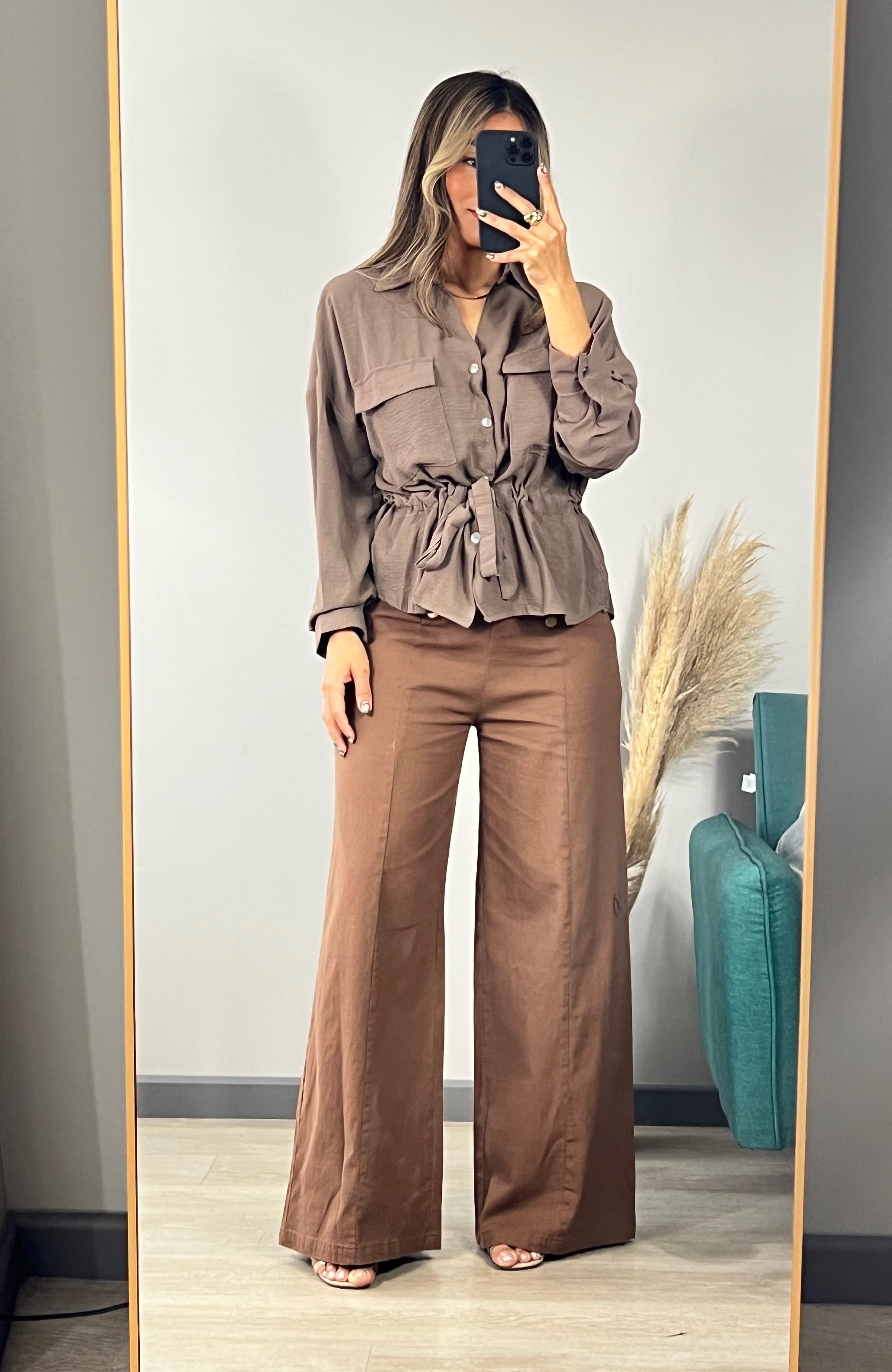 Blusa safari