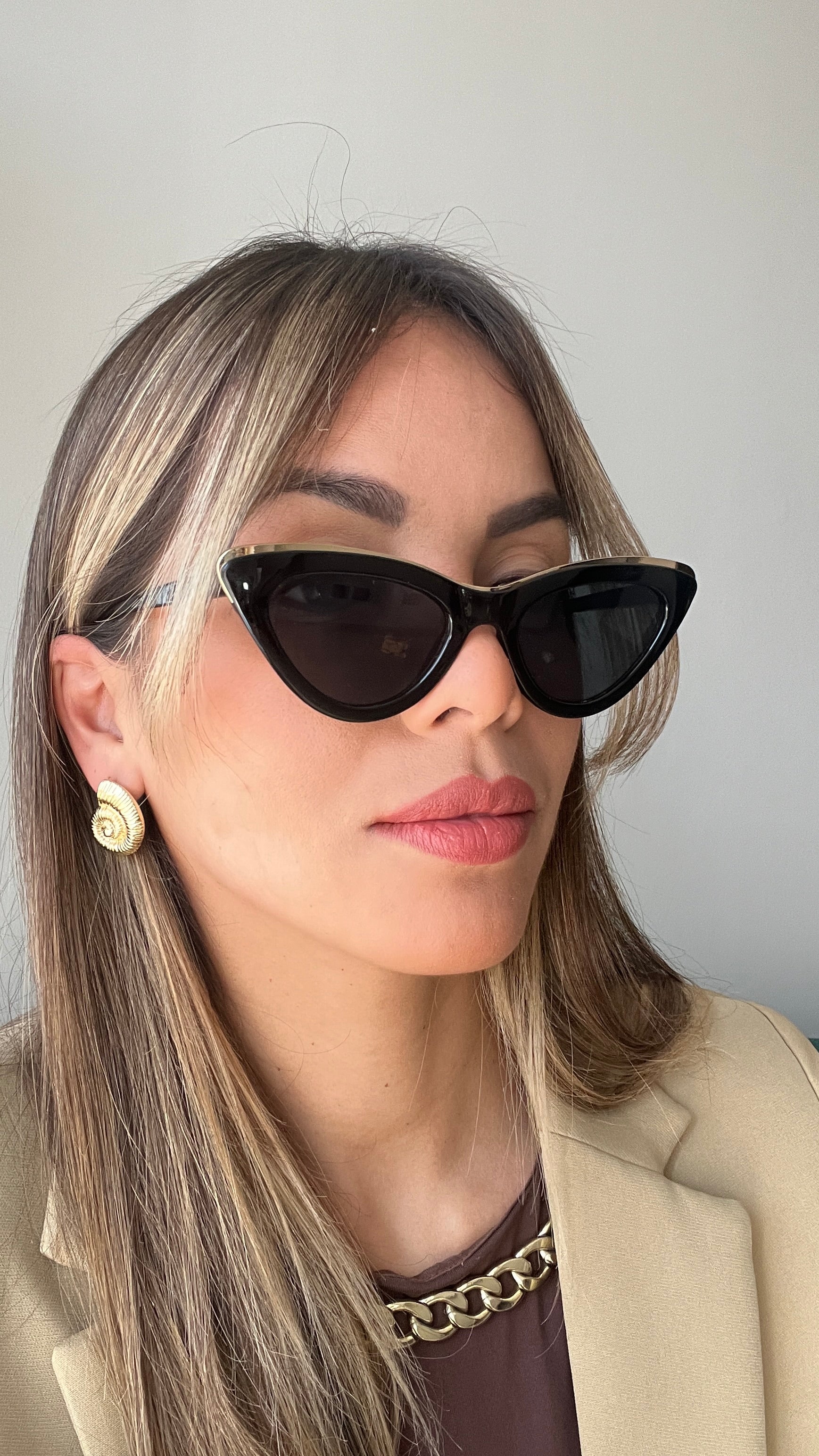 Lentes Cat Eye Black