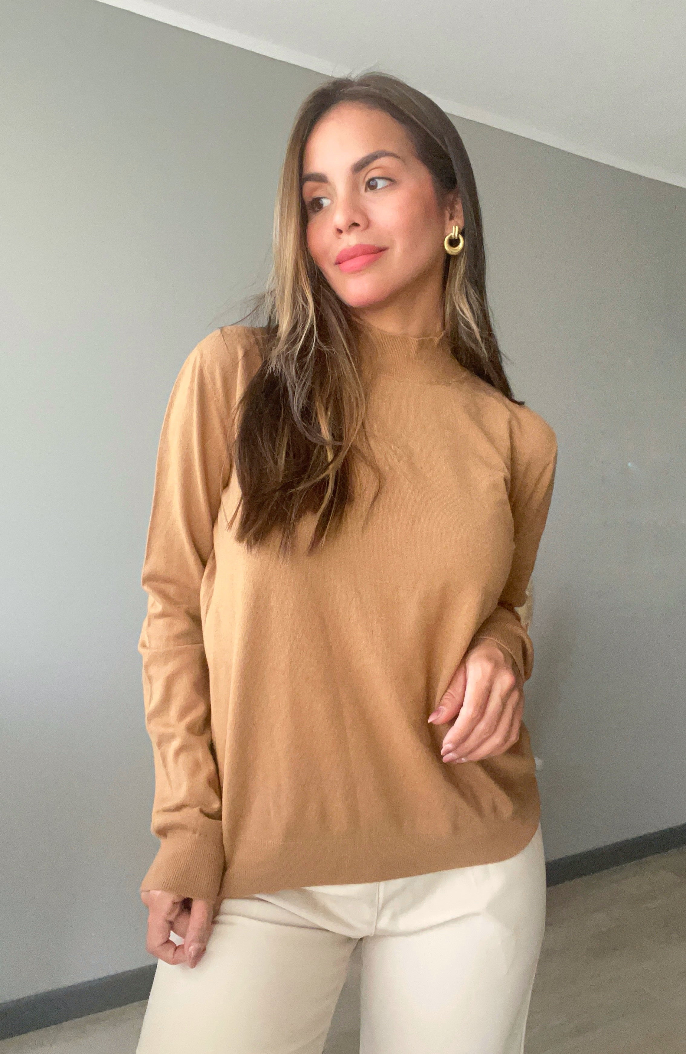 Sweater cuello medio Lara (pack 2x$25.000)