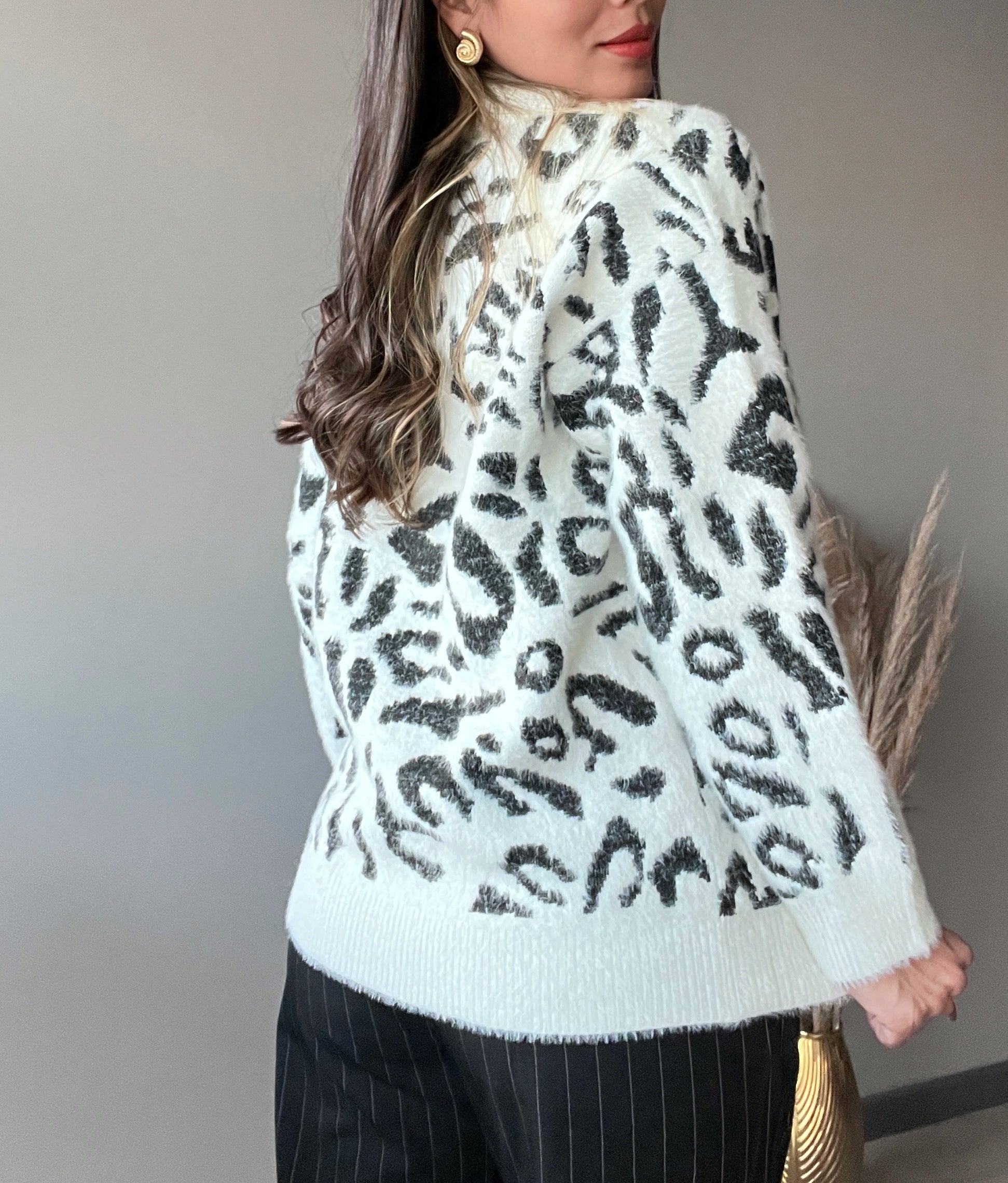 Cardigan Print Anto