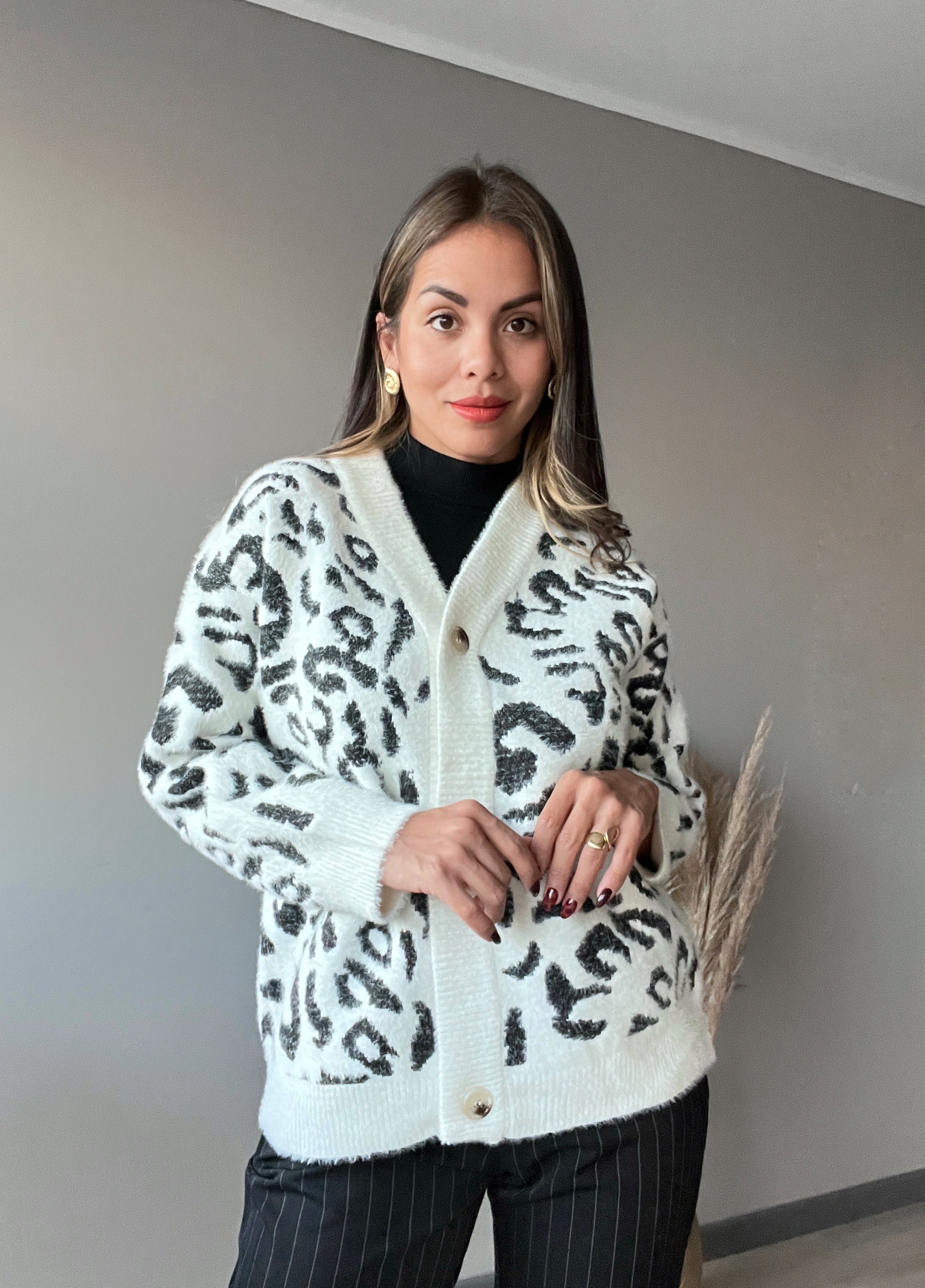 Cardigan Print Anto