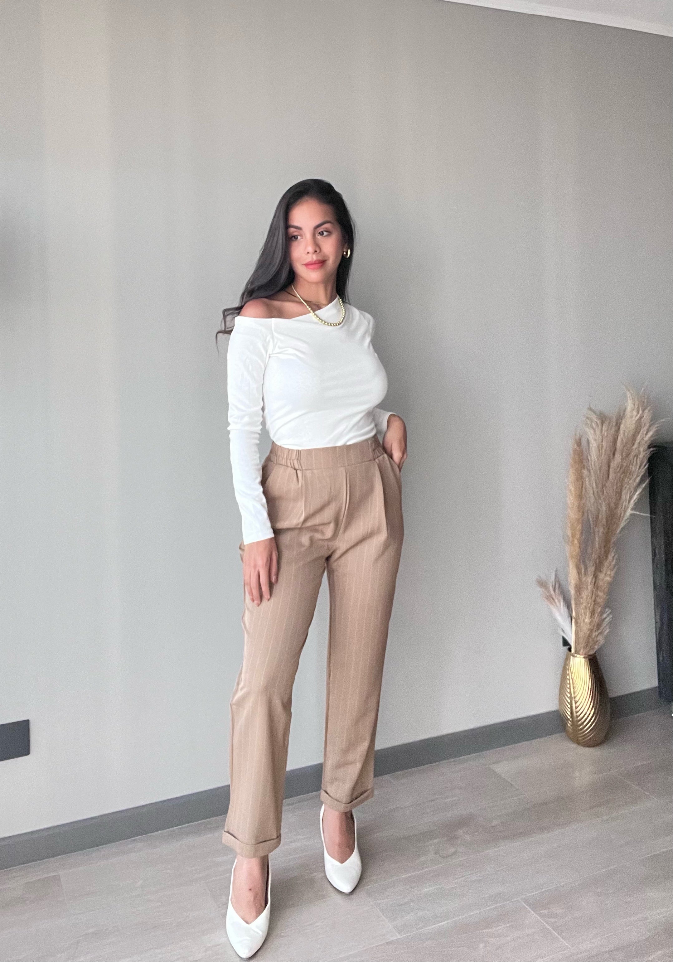 Pantalón Claret beige