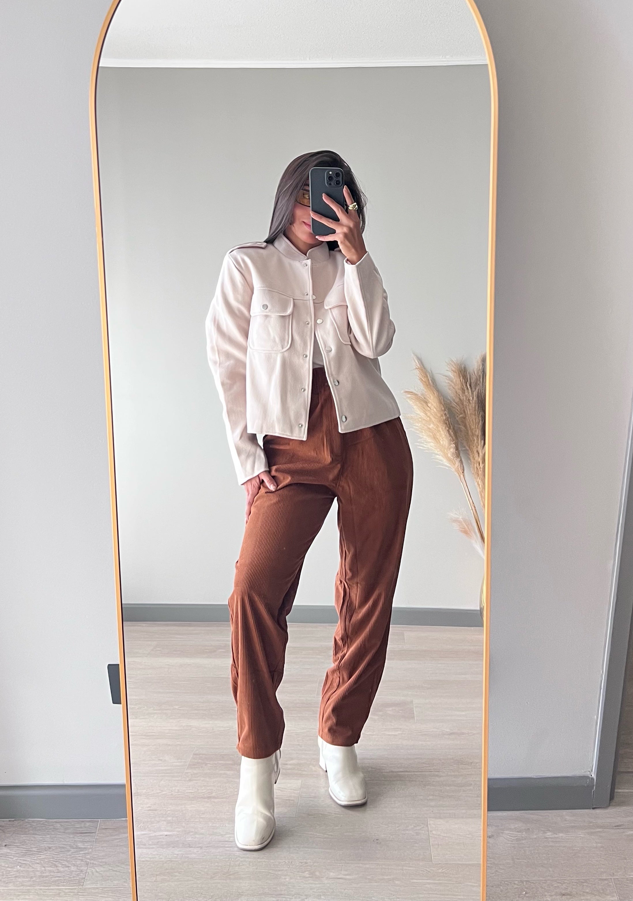 Pantalon cotele Cris