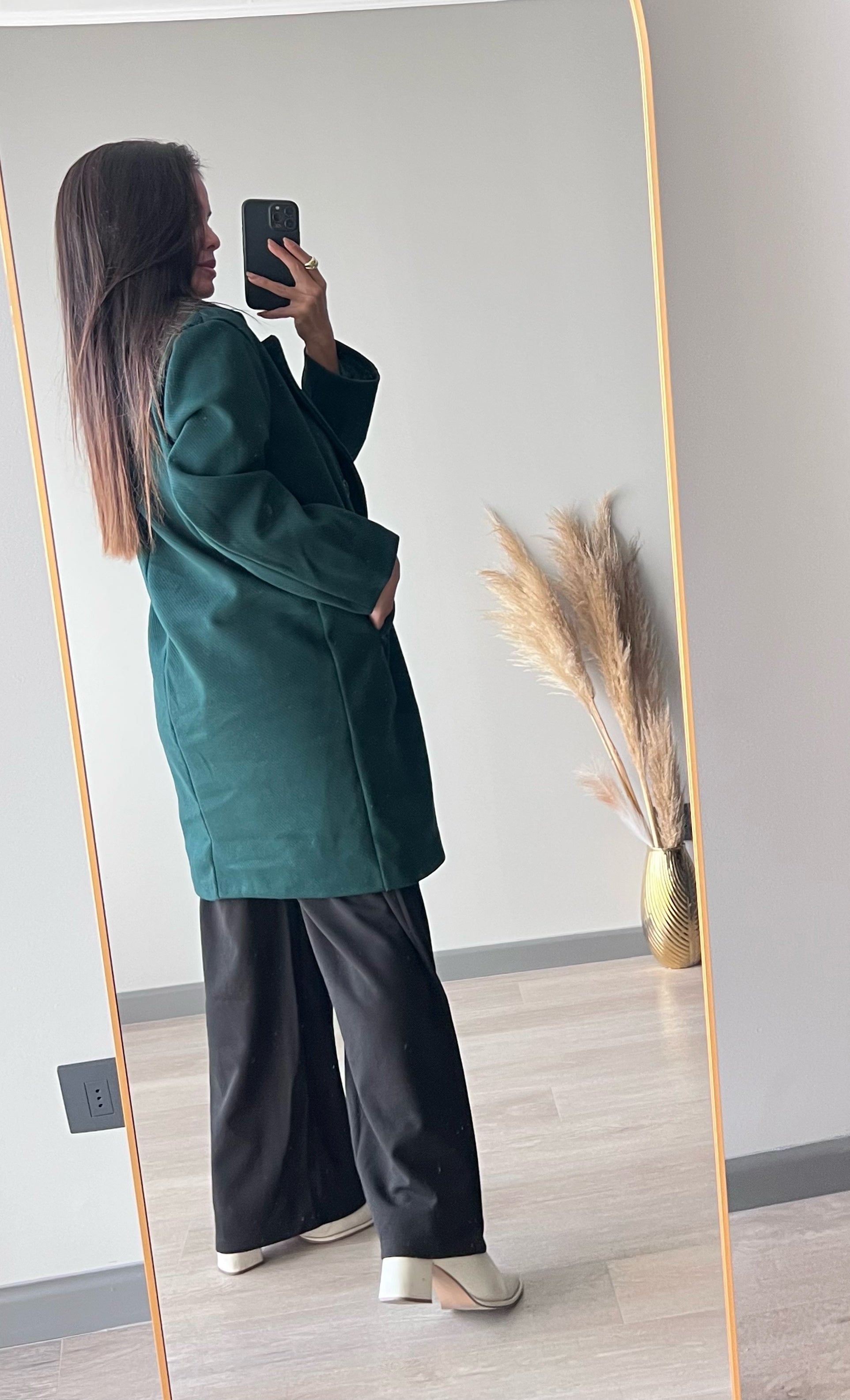 Abrigo Laureano verde