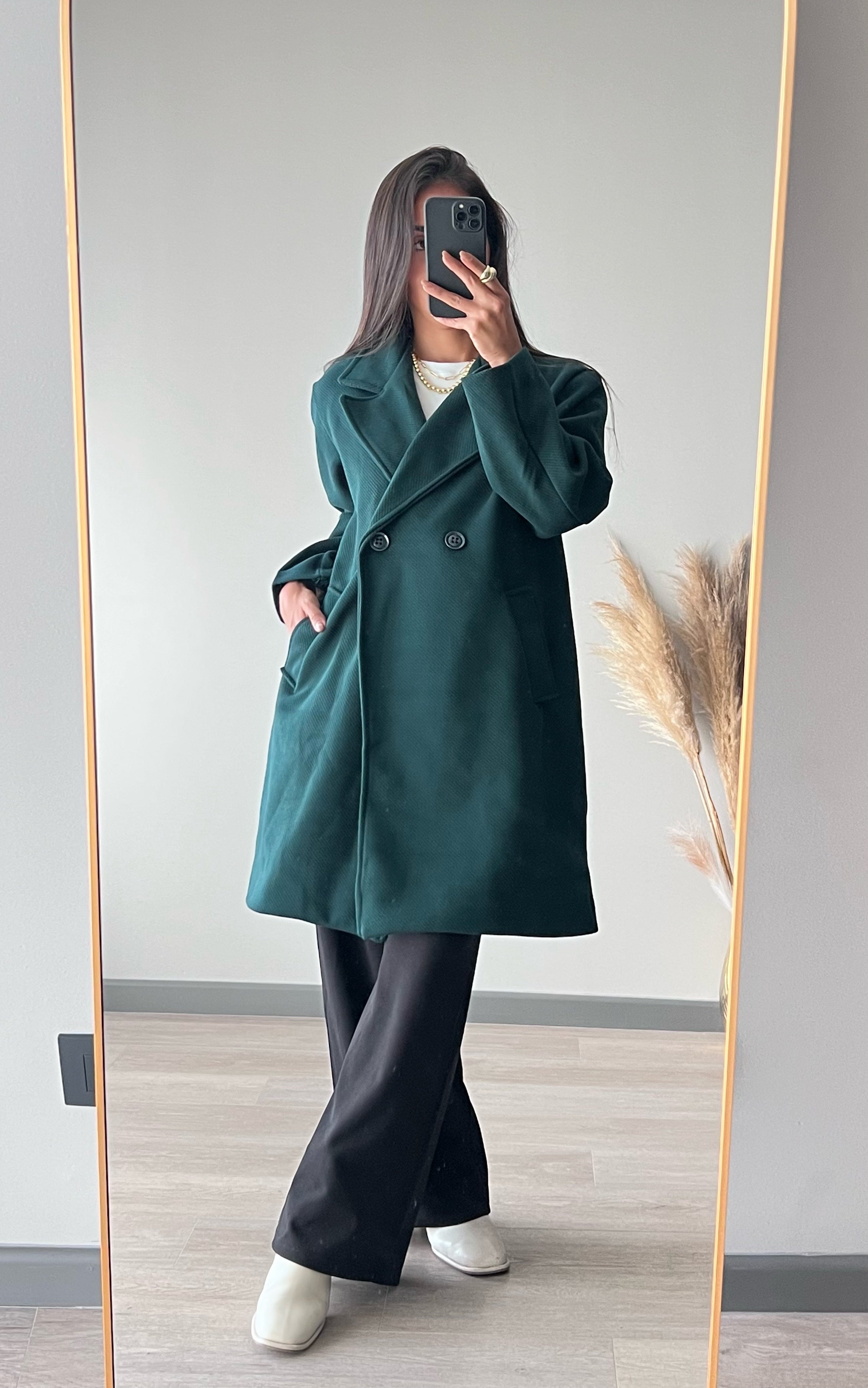 Abrigo Laureano verde
