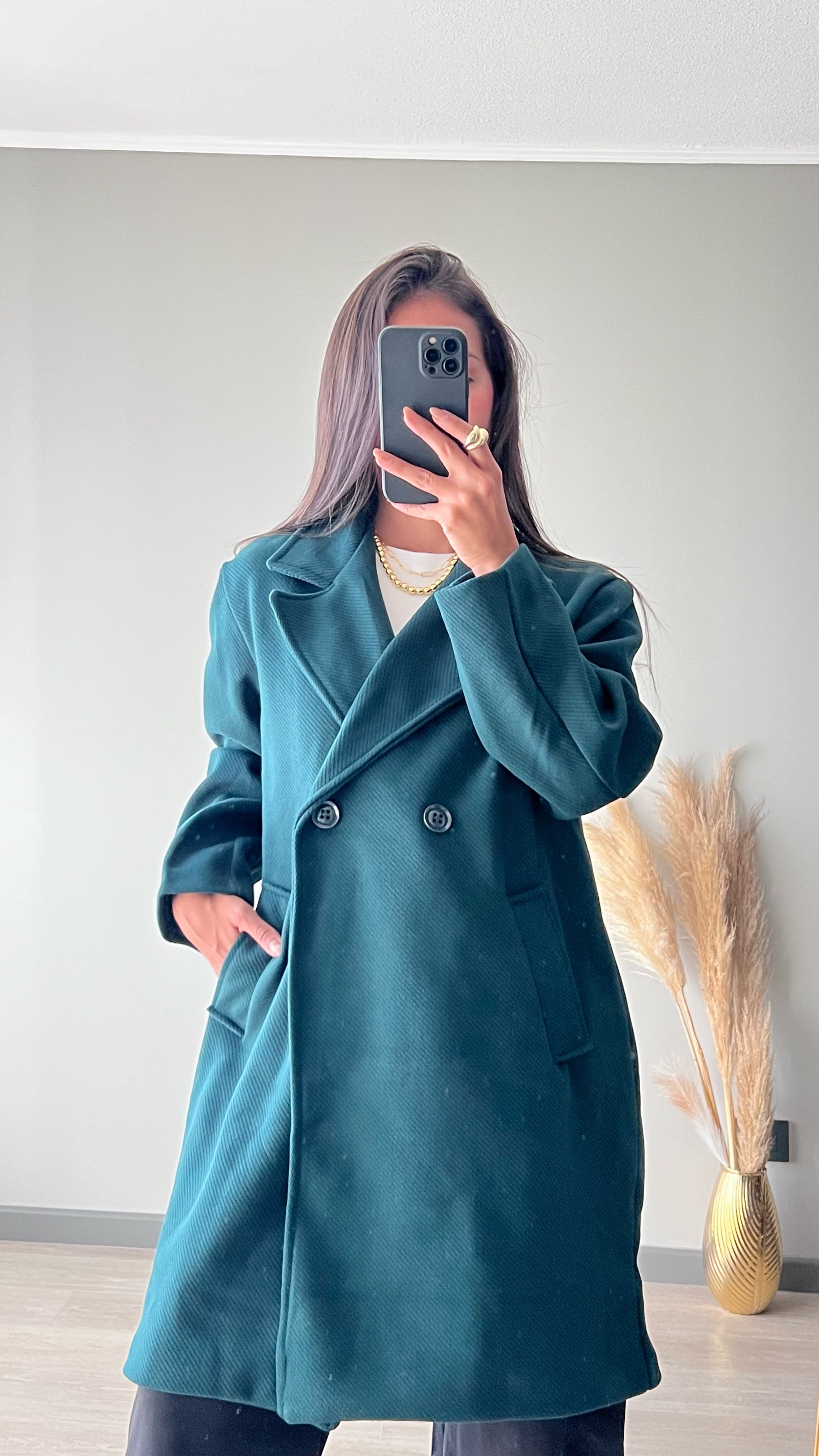 Abrigo Laureano verde