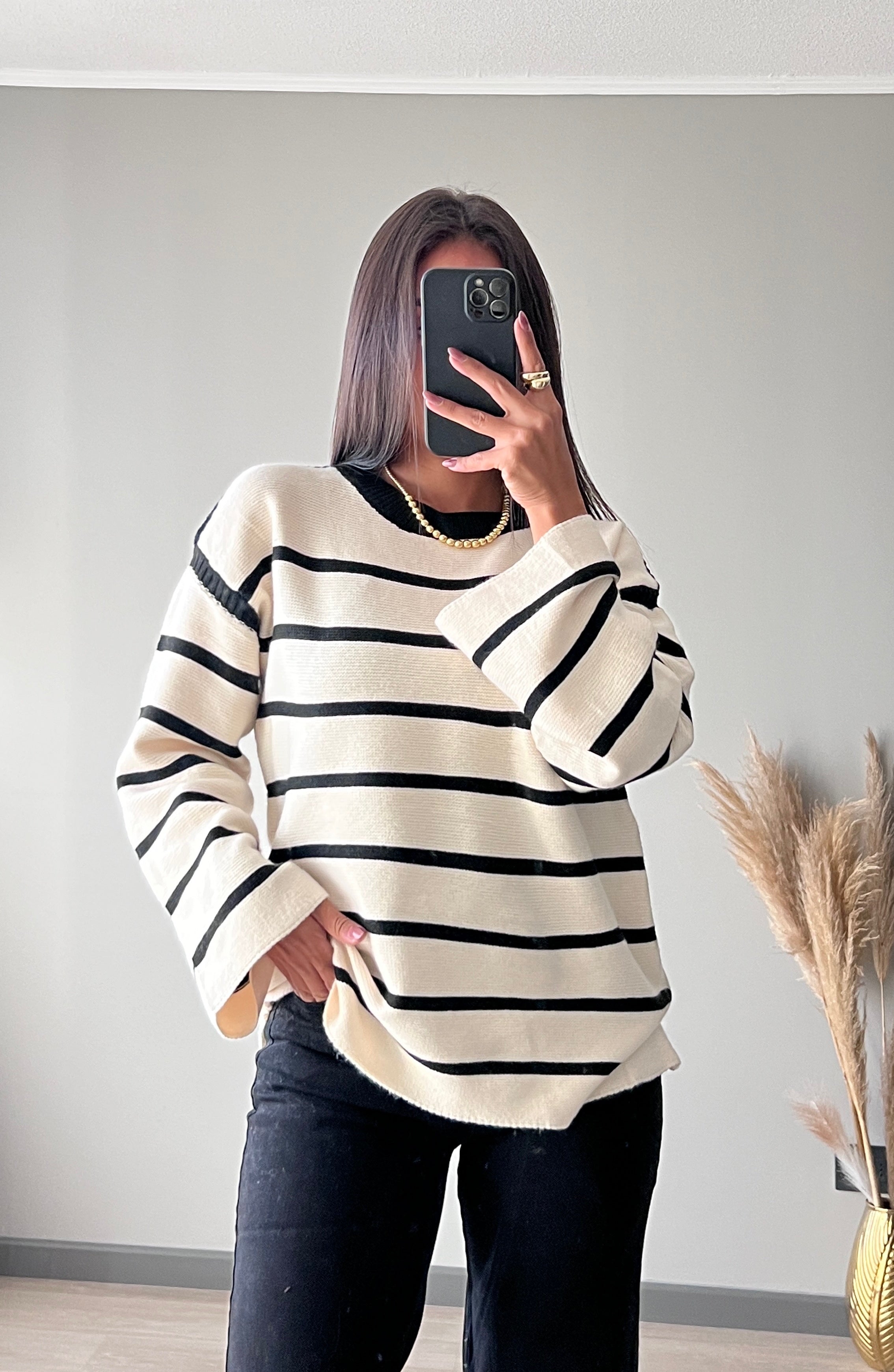 Sweater de rayas Luz