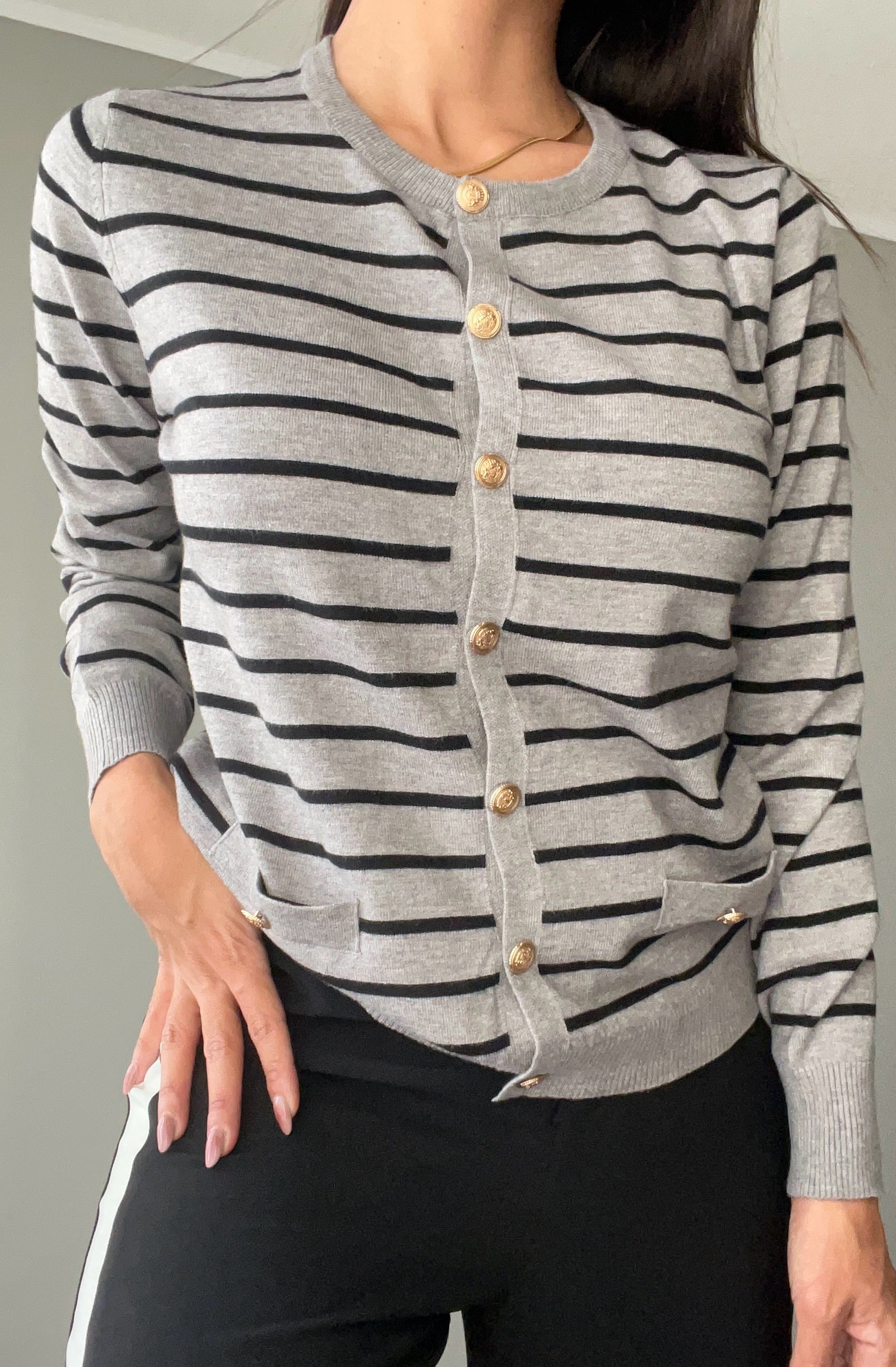 Cardigan de rayas Lola